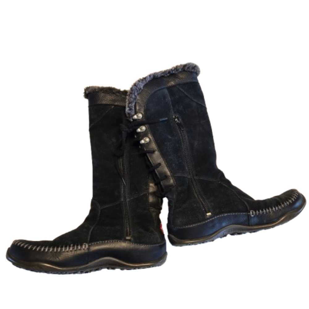 The North Face Mid-calf Tie Back Winter Boot